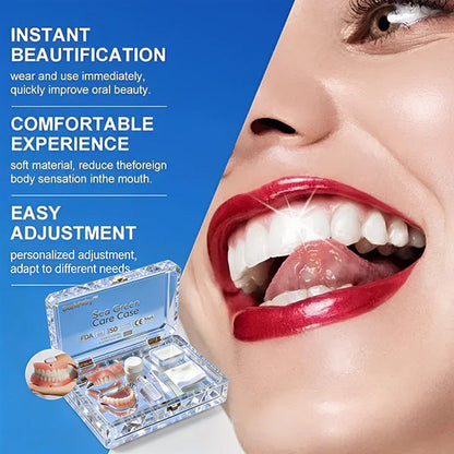 🔥Ends Today: 79% OFF! ⏰DarkFairy™ Medical Full Denture with Strong Suctiond Custom-Fit Full Functional Dentures🦷