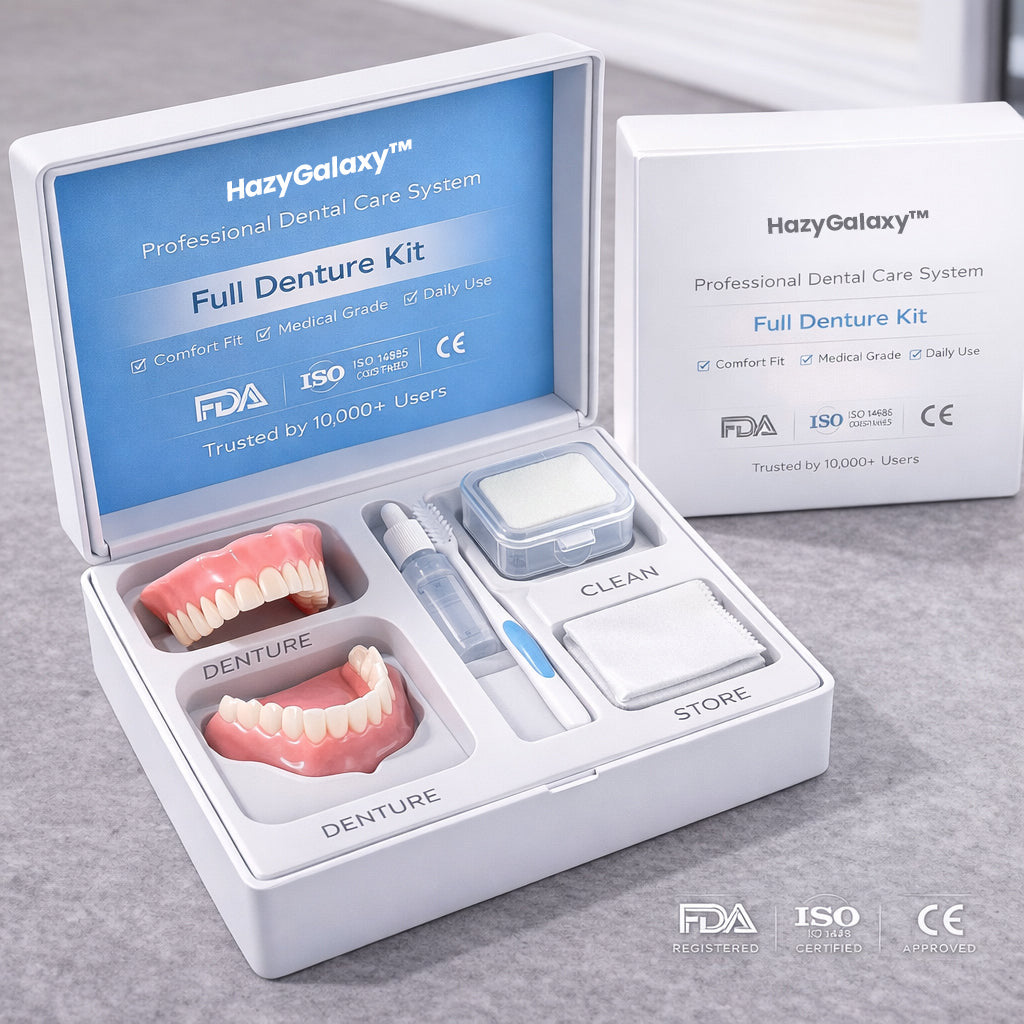 ✨ Instantly Restore Your Smile — HazyGalaxy™ Dentures 70% OFF Today Only 🦷