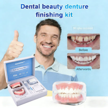 ✨ Instantly Restore Your Smile — HazyGalaxy™ Dentures 70% OFF Today Only 🦷
