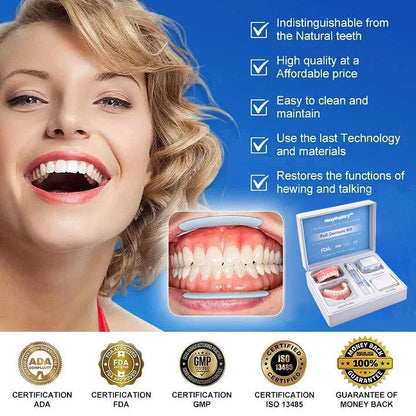 ✨ Instantly Restore Your Smile — HazyGalaxy™ Dentures 70% OFF Today Only 🦷