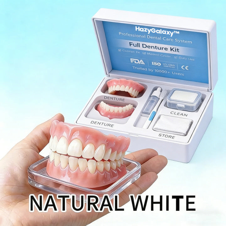 ✨ Instantly Restore Your Smile — HazyGalaxy™ Dentures 70% OFF Today Only 🦷