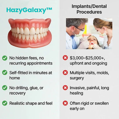 ✨ Instantly Restore Your Smile — HazyGalaxy™ Dentures 70% OFF Today Only 🦷