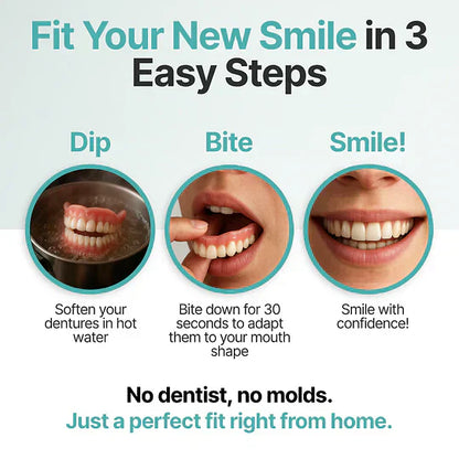 ✨ Instantly Restore Your Smile — HazyGalaxy™ Dentures 70% OFF Today Only 🦷