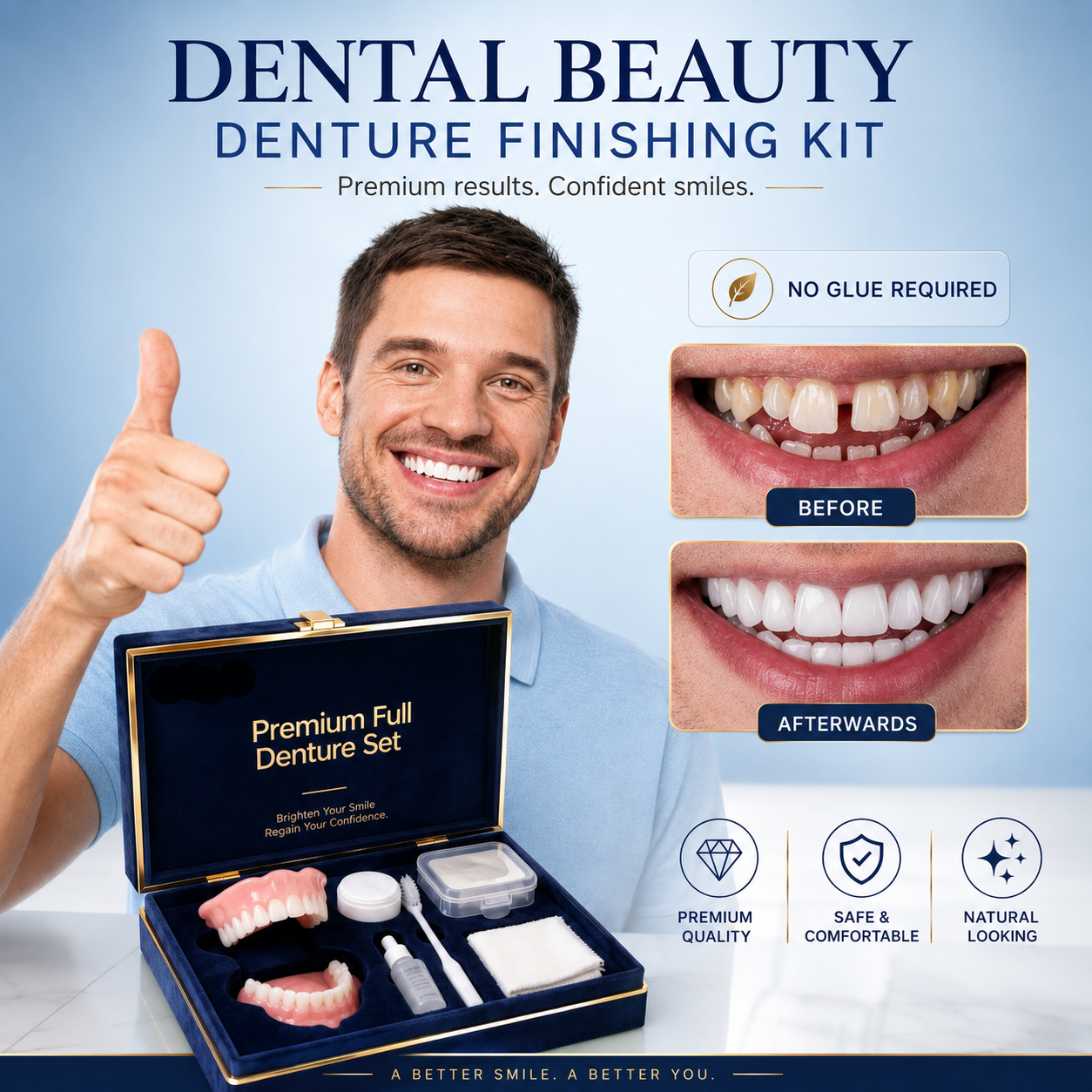 🔥Ends Today: 79% OFF!🏆2026 Bestselling Product🦷 Fit for a Fresh Smile, Say Goodbye to Wearing Discomfort!🌎