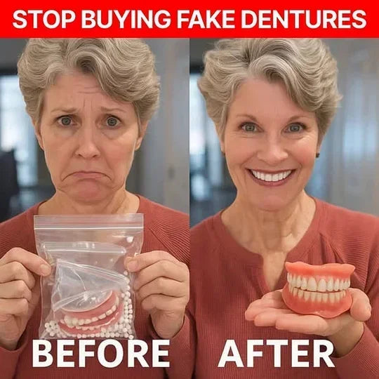 ✨ Instantly Restore Your Smile — HazyGalaxy™ Dentures 70% OFF Today Only 🦷