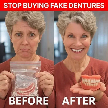 ✨ Instantly Restore Your Smile — HazyGalaxy™ Dentures 70% OFF Today Only 🦷