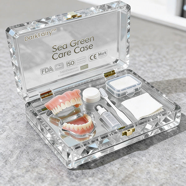 🔥Ends Today: 79% OFF! ⏰DarkFairy™ Medical Full Denture with Strong Suctiond Custom-Fit Full Functional Dentures🦷